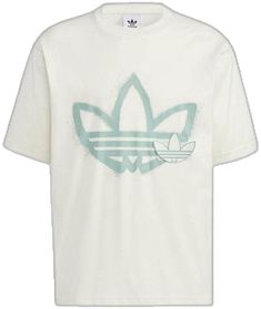 Spring Adidas Logo Cotton T-shirt, Spring Adidas Logo T-shirt With Relaxed Fit, Spring Adidas Logo Relaxed Fit T-shirt, Spring Adidas Logo T-shirt In Relaxed Fit, Spring Adidas Logo Relaxed Fit Tops, Spring Adidas Logo Top With Relaxed Fit, Adidas Relaxed Fit Top For Summer, Casual Adidas Logo T-shirt For Summer, White T Shirt