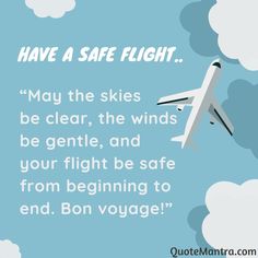 an airplane flying through the sky with a quote about how to get on top of it