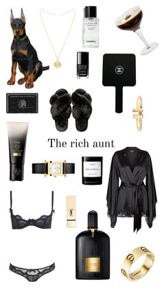 Rich Aunt, Rich Auntie, All Black Everything, Old Money Aesthetic