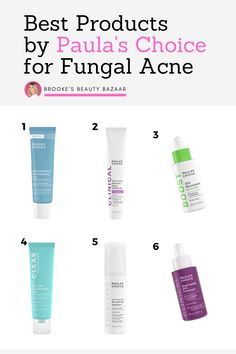 If you're dealing with fungal acne, look no further than these products by Paula's Choice to clear your skin fast! Fungal acne may appear as tiny forehead bumps on the skin, or it may look like regular acne vulgaris papules & pustules. It is stubborn and hard to get rid of, and those who have used antibiotics, steroids, or live in warm, humid climates are more prone to it. The bests way to fight fungal acne is with a skin care routine designed to target/ kill the yeast! #fungalacne #paulaschoice Tiny Forehead, Treat Fungal Acne, Forehead Bumps, Clear Your Skin, Blind Pimple, Fungal Acne, Forehead Acne, Pimples Under The Skin, Bad Acne