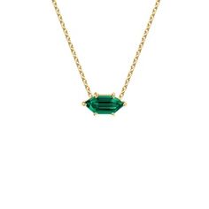 Hexagonal Lab Created Emerald Pendant | Brilliant Earth Elegant Green Hexagonal Jewelry, Elegant Green Hexagon Shaped Jewelry, Edgy Design, Lab Created Emerald, Emerald Pendant, Brilliant Earth, Eternity Ring, Quality Jewelry, Prong Setting