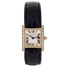 Powered by Frooition Watches About us Shipping & Returns Payment Information Cartier Tank Francaise Diamond Bezel Yellow Gold Quartz 20x20mm 2385 Watch Only Item Description Item Description Description: Brand: Cartier Model: Tank Francaise Model Number: 2385 Movement: Quartz Battery Gender: Womens Case Diameter: 20x02mm Case Material: Yellow Gold Strap: Alligator Buckle: Tang Water Resistance: 30m Features: Time Dial: Cream Crystal: Sapphire Condition: Excellent Box and Papers: Watch Only 210000016292 R About Us About Us Warranty Shipping Note About Us Burdeen's Jewelry is a family-owned brick and mortar store in the northern suburbs of Illinois. Burdeen's Jewelry has been buying, selling and trading luxury goods for over 35 years. If you have any questions or would like to visit our phys Cartier Luxury Diamond Watch For Evening, Luxury Cartier Diamond Watch For Evening, Timeless Cartier Jewelry With Rectangular Dial, Cartier Rectangular Yellow Gold Diamond Watch, Elegant Rectangular Cartier Jewelry, Cartier Rectangular Diamond Jewelry, Elegant Cartier Rectangular Diamond Watch, Luxury Rectangular Diamond Watch For Evening, Cartier Rectangular Jewelry With Polished Finish