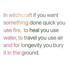 Elements Witchcraft, Instagram Elements, Metaphysical Books, Daily Love, Traditional Witchcraft, Witch Spirituality, Eclectic Witch