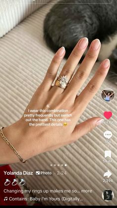 Contour Band, Ring Inspo, Stacking Rings, Band, Ring