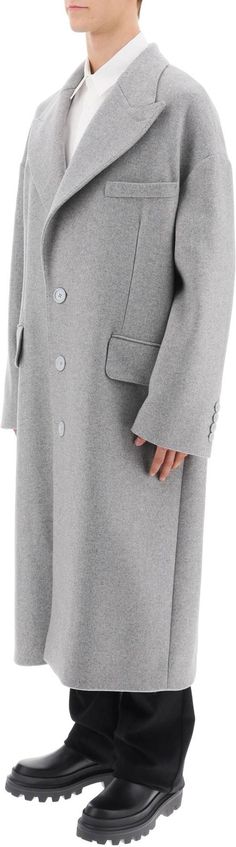 Step out in style and sophistication with this exquisite wool blend coat. Featuring a classic lapel collar, two front flap pockets, and a chest pocket, this coat is both elegant and practical. The buttoned cuffs add a touch of refinement, while the back slit hem allows for easy movement without sacrificing style. Crafted from a luxurious blend of 23% polyamide, 2% other fibers, and 75% wool, this coat is the perfect combination of warmth, comfort, and timeless fashion. Elevate your winter wardro Wool Blend Coat, Casual Backpack, Lapel Collar, Winter Wardrobe, Stay Warm, Size Clothing, Timeless Fashion, Fashion Bags, Wool Blend