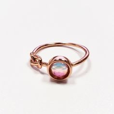 Cute Moonstone Ring – Cutie Gifts Store Adjustable 14k Rose Gold Rings For Gifts, 14k Rose Gold Stackable Rings As A Gift, Adjustable Rose Gold Sterling Silver Birthstone Ring, Rose Gold Moonstone Ring For Promise, Rose Gold Birthstone Crystal Ring For Promise, Rose Gold Sterling Silver Birthstone Ring For Gift, Rose Gold Sterling Silver Crystal Ring For Promise, Rose Gold Gemstone Stackable Promise Rings, Rose Gold Round Birthstone Ring With Bezel Setting