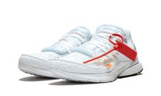 Virgil Abloh and Nike followed up on their original Air Presto collaboration that was part of 2017's "The Ten" collection.  Abloh and Nike developed new black and white editions of the comfortable silhouette.  The Off-White x Nike Presto "2018 White" preserves the deconstructed aesthetic and renders it an all white construction.  A bright orange tab on the Swoosh provides a subtle pop of color. Nike Presto White, Nike Air Presto White, Doudoune The North Face, Polar Opposites, Yeezy 750, Nike X Travis Scott, Off White X Nike, Hype Beast, Nike Presto