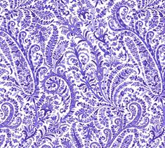 purple and white paisley print fabric