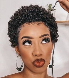 80 Cute Short Haircuts & Hairstyles for Black Women Big Chop Hairstyles, Natural Hair Haircuts, Short Natural Curly Hair, Twa Hairstyles, Temporary Hair Dye, Natural Hair Short, Hair Short Cuts, Natural Hair Cuts, Natural Hair Short Cuts