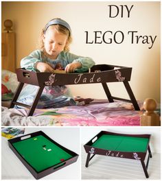 This shop has been compensated by #CollectiveBias, Inc. and its advertiser. All opinions are mine alone. We hope you enjoy how we use #TargetToys in our DI Table Lego Diy, Lego Tray, Table Lego, Boy Birthday Party Ideas, Tables With Storage