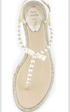 Beautiful Sandals, Sandals Flats, Rene Caovilla, Wedding Sandals, Combat Boot, Guess Shoes, Shoe Obsession