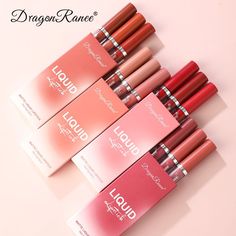 Hydrating Makeup, Matte Lipstick Set, Liquid Lipstick Set, Beauty Glazed, Make Up Tools, Waterproof Lipstick, Long Lasting Lip Gloss, Women Lipstick