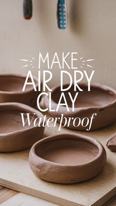 Easy Clay Sculptures Step By Step, Mini Air Dry Clay Ideas, Air Dry Clay Inspiration, Air Dry Clay Recipes, Astrology Crafts, Super Clay Ideas, Useful Ceramics Ideas, Air Dry Pottery