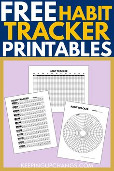 the free printable habit tracker for kids to practice their math skills and help them learn how