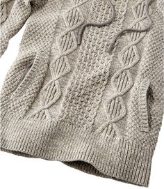 Women's Sweaters | Clothing at L.L.Bean Interesting Clothing, Classic Girl, Trendy Sweaters, Linen Sweater, Fisherman Sweater, Stylish Sweaters, Cozy Pullover, Pretty Clothes, Fashion 2024