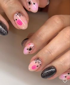 Gel Manicure Designs Fall, Gel Manicure Designs, Nail Halloween, Nail Therapy, Bella Nails, Manicure Designs, October Nails, Cute Nails For Fall, Painted Nails