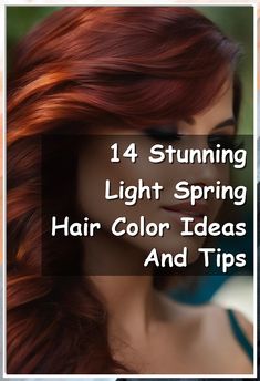 Looking to freshen up your look this season? Check out these 14 stunning light spring hair color ideas and tips to find the perfect shade for you. From soft pastels to sun-kissed highlights, elevate your style with these gorgeous options. Get inspired and embrace the light spring hair color trend today! Spring Hair Color Trends, Hair Color Trends, Early Spring