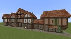 an image of a large house in minecraft