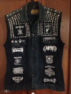 Battle Jacket Women, Cropped Battle Vest, Goth Battle Vest, Goth Battle Jacket, Punk Battle Jacket