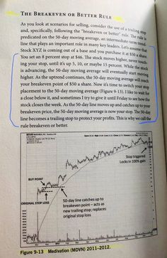 the book is open to show an image of a line graph and numbers on it