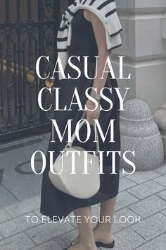 Polished Mom Outfits, Chic Sahm Outfits, Casual Quiet Luxury, Fashion Over 30 Mom Style, Luxury Mom Outfits, Casual Quiet Luxury Outfits, Old Money Mom Style, Private School Mom Outfits, Mom Outfits For School Events