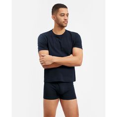 Everlane Uniform Mens The Supima Boxer Brief Deep Navy L New With Tags! Made With A Close Fit Through The Leg And Waist And A Soft No-Logo Waistband That Won’t Roll. Constructed Of Supima Cotton That Is Us-Grown, Softer, And Twice As Strong As Normal Cotton. The Perfect First Layer, At Last. Comes From A Smoke Free Home. Feel Free To Ask Any Questions You May Have. Thanks For Looking! Size: Mens L Condition: New With Tags Casual Seamless Boxer Briefs, Men's Uniform, Eco Warrior, Men's Briefs, Marketing Design, Supima Cotton, At Last, Boxer Briefs, Ethical Fashion