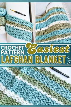 the crochet pattern is easy to make and looks great for afghans or blankets