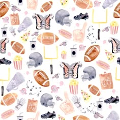 Watercolor Football | American football , Raspberry Creek Fabrics Football Wallpaper Iphone, Football Background, Football Pattern, Halloween Wallpaper Cute, Paper Boy, Football American, Iphone Wallpaper Fall, Holiday Wallpaper, Apple Watch Wallpaper