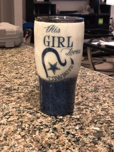 a shot glass sitting on top of a counter