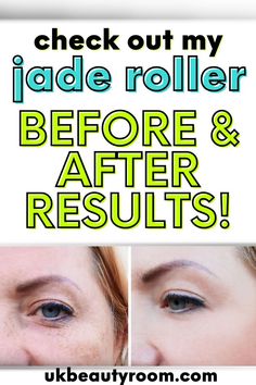 Jade Roller Before and After