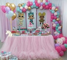 Lol Surprise Party, Surprise Party Decorations, Girls Birthday Party Themes, 5th Birthday Party Ideas, Emoji Birthday, Mia 3