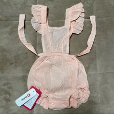 Brand New With Tags Patpat Brand Ruffled Sleeveless Romper Color: Pink Size: 12-18 Mo. Playful Sleeveless Bubble Romper For Playdate, Sleeveless Bubble Romper For First Birthday In Spring, Spring Cotton Bubble Romper With Ruffled Straps, Pink Sleeveless Bubble Romper For Playdate, Sleeveless Ruffle Bubble Romper For Playdate, Sleeveless Bubble Romper For First Birthday In Summer, Sleeveless Cotton Bubble Romper With Ruffles, Summer Sleeveless Onesie With Ruffles, Playful Sleeveless Bubble Romper For First Birthday