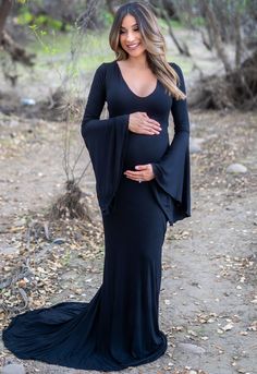 Size: 5, Color: Navy Blue Maternity Black Dress Outfit, Maternity Photoshoot Outfits, Maternity Black Dress, Maternity Gown, Winter Maternity, Fall Maternity, Beautiful Photoshoot, Maternity Gowns, Pregnant Belly