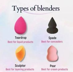 Makeup Routine Guide, Safe Makeup, Makeup Brushes Guide, Beauty Blenders, Makeup For Black Skin