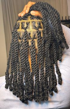 Invisible Locs Marley Twist Hairstyle Invisible Locs Small Parts, Two Strand Twist Marley Hair, Marley Twists On Natural Hair, Illusion Locs, Marley Twists Hairstyles Ideas, Styling Invisible Locs, Rope Twist Styles, Bob Marley Twist, Marley Braids Twist