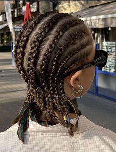 Running Hairstyles, Short Braids, Hairdos For Curly Hair, Women's Hairstyles, Hair Stylies, Natural Hair Braids, African Braids, Short Natural Hair Styles