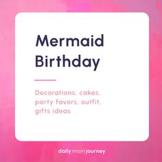 Dive into magical fun with these mermaid birthday party ideas! From enchanting decorations and cakes to party favors, outfits, and gifts, create an under-the-sea celebration your little one will adore. 🧜‍♀️🎉 Mermaid Birthday Decorations, Mermaid Birthday, Birthday Party Ideas, Under The Sea, The Little Mermaid, Birthday Decorations