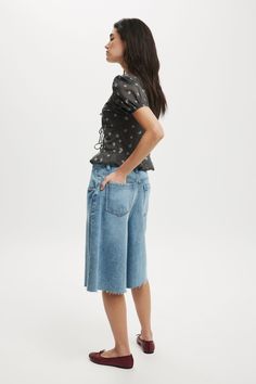 Lyocell Wide Denim ShortCotton On Women - Lyocell Wide Denim Jort - Coast BlueCotton On | Women | Clothing | Shorts | Denim ShortsCotton On | Women | Clothing | Shorts | Denim ShortsCotton On | Women | Clothing | Shorts | Denim Shorts Casual Short Denim Skirt For Summer, Short Light Wash Denim Top, Short Denim Tops For Spring, Casual Short Denim Tops For Spring, Casual Short Denim Tops, High Waist Denim Tops With Frayed Hem, Casual Denim Skirt With Built-in Shorts For Summer, Casual Dark Wash Short Denim Skirt, Light Wash Denim Top In Short Length