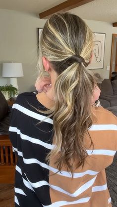 Hide Your Elastic Ponytail Hack💕 Ponytail Hack, Amazon Storefront, No More, Home Page, Elastic, Hair