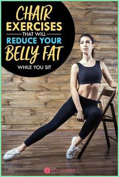 HOW TO LOSE WEIGHT FAST? CLICK FOR YOUR GOOD. #weightloss #w Chair Exercises, Fitness Experts, Senior Fitness, Belly Fat Workout, Lose 50 Pounds, Burn Belly Fat, Stubborn Belly Fat, A Chair, Lose Belly