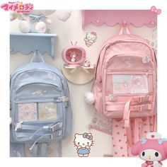 Cute Cinnamoroll My Melody Backpack Mori Gir Shoulder Bag Satchel School Bag