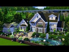 Sims 4 Ps4, Cherry Tree Lane, Sims 4 Speed Build, Tree House Plans