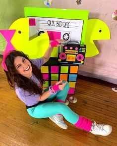 80s Trunk Or Treat, Retro School, Cheer Party, Magic Party, 80s Theme Party, 80s Theme, Neon Birthday