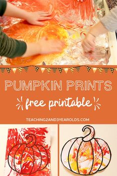 pumpkin printables are great for kids to make and use in their fall crafts