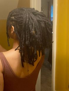 Dreads Styles Black, Feminine Locs, Dread Head, Sisterlocks Styles, Loc Inspiration, Bing Bong, Dreads Styles, Loc Journey, Girlfriend Goals