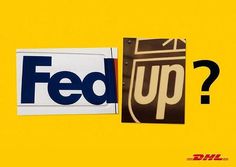 two stickers with the words fed up next to each other on a yellow background