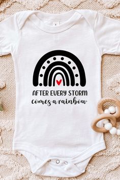 Rainbow Baby Onesie, Worth The Wait, Rainbow Baby, Boho Beach, A Rainbow