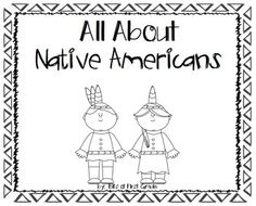 two native americans with the words all about native americans