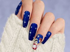 Celebrate the magic of the holiday season with our beautifully crafted Christmas Nativity Nails. These Holiday Press-On Nails feature intricate designs inspired by the nativity scene, making them the perfect accessory for Christmas celebrations. ❤️See More Favorite Holiday Nails here: ❤️ https://www.etsy.com/shop/DawnElleDesigns?ref=seller-platform-mcnav§ion_id=48478594 🍁🧣 Check out Fall/Winter Nails here: 🍁🧣 https://www.etsy.com/shop/DawnElleDesigns?ref=seller-platform-mcnav§ion_id=48478660  See All the Nail Designs  dawnelledesigns.etsy.com ♥️♥️🌟Please Join Our VIP mailing list for great offers. 🌟♥️♥️ https://www.dawnelledesigns.com/subscribe You will receive a full set of 10 nails in your size along with a complimentary gift of a nail file, cuticle stick, alcohol wipes, and nail g Nativity Nails, The Nativity Scene, Shape Chart, Nails Holiday, Holiday Nails Christmas, Alcohol Wipes, Glue Tape, The Nativity, Makes You Beautiful