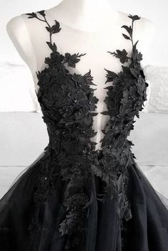 Macabre Wedding, Starfall Ball, Black Lace Evening Dress, Lace Long Prom Dress, Black Lace Prom Dress, Tulle Long Prom Dress, Prom Dress Black, Formal Dresses Graduation